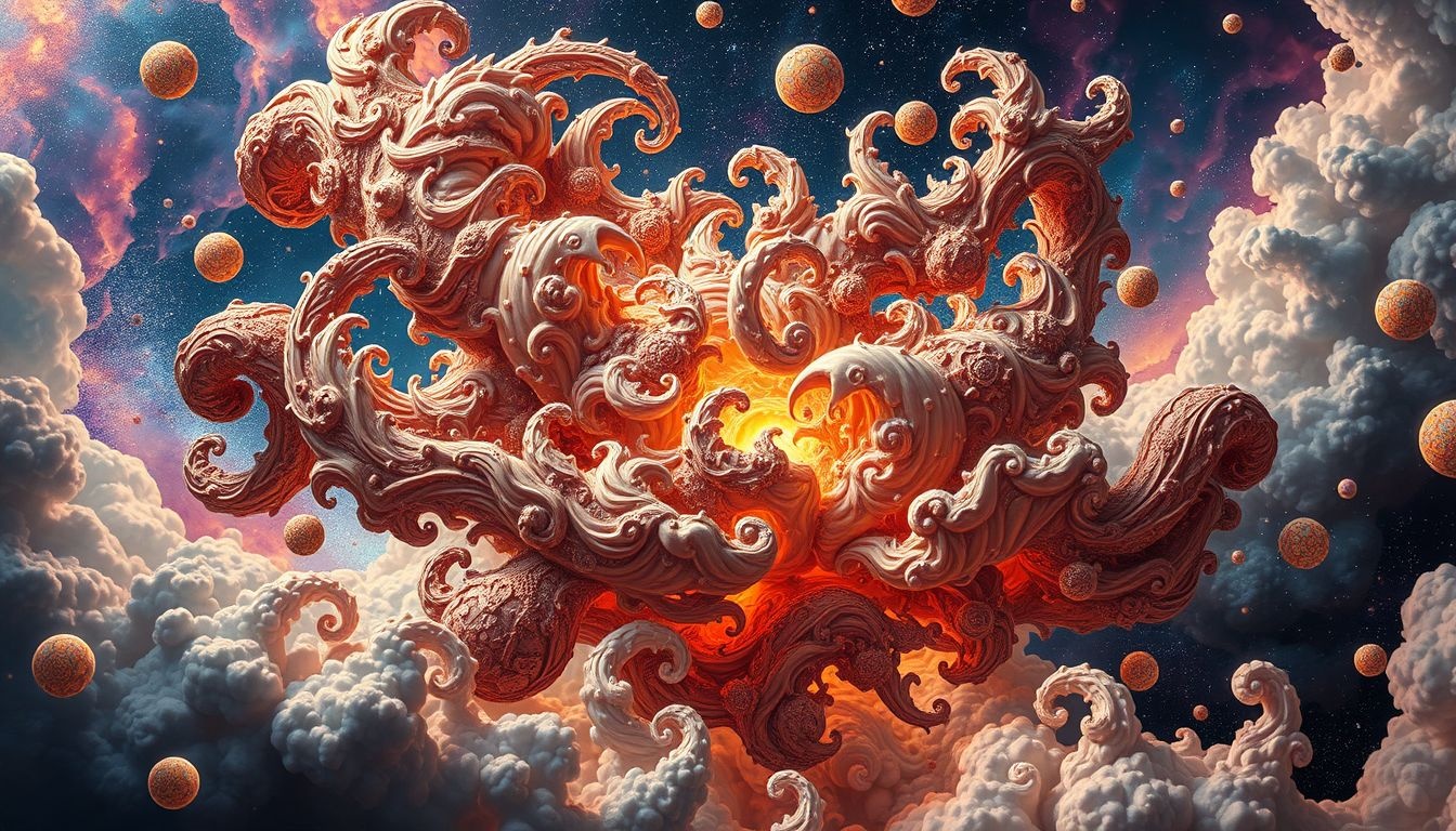 Dromen over manieristische overdaad weerspiegelt innerlijke chaos en complexiteit.