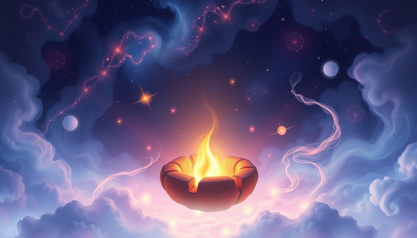 Een haard in dromen symboliseert warmte, veiligheid en innerlijk welzijn.