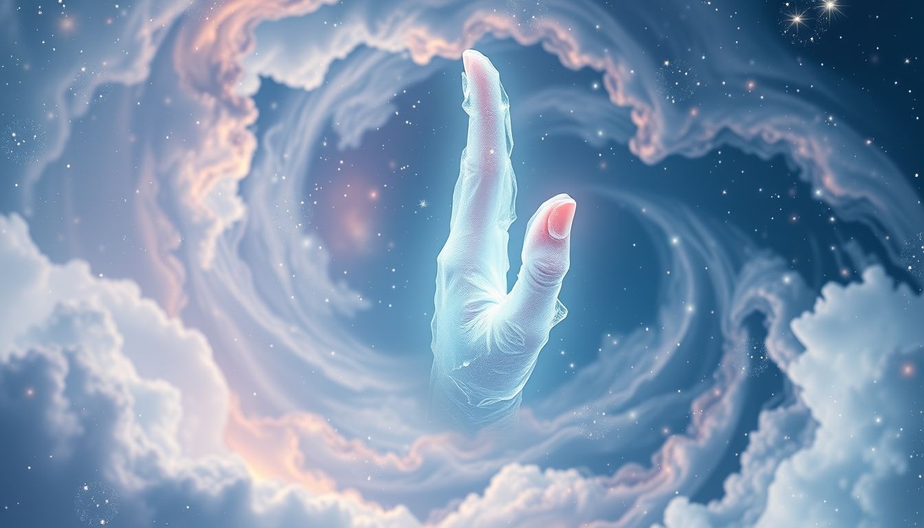 Een bevroren vinger symboliseert emotionele kou en belemmerde communicatie.
