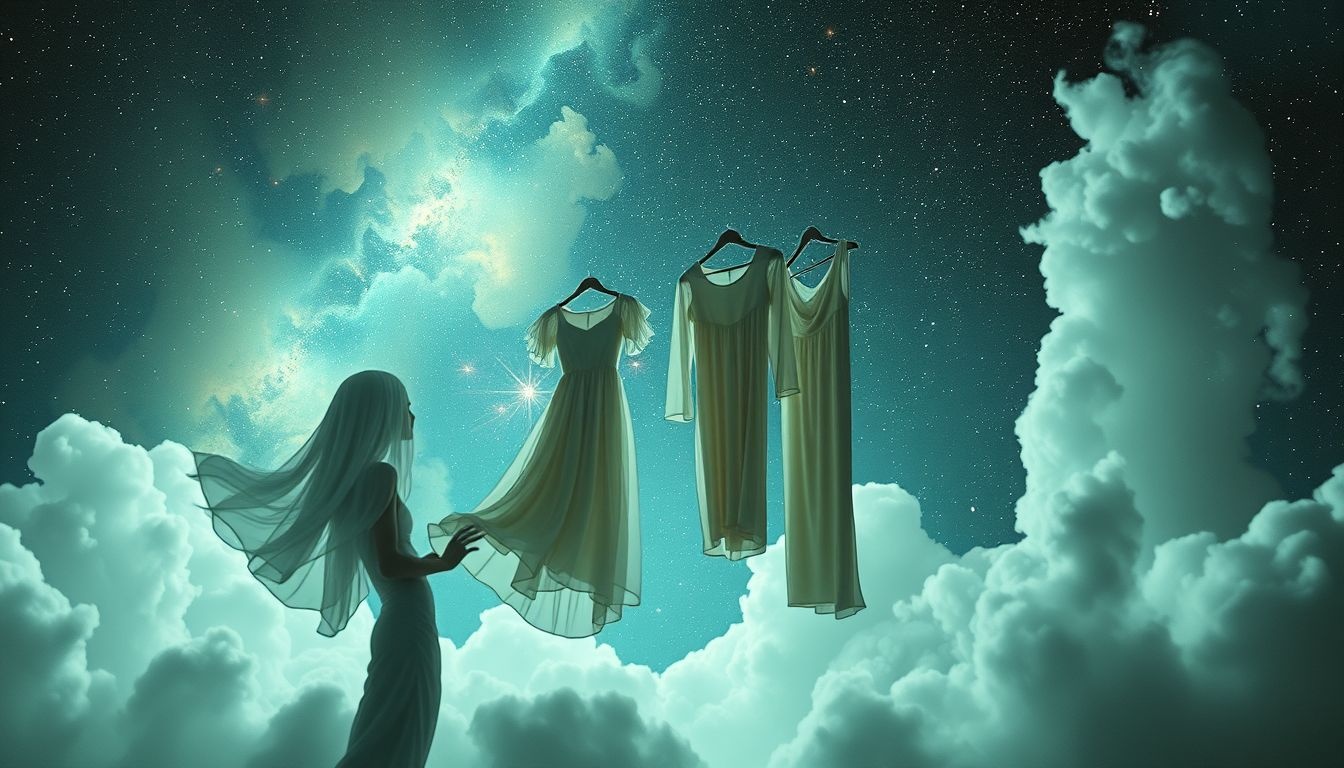 Kleding kopen na modeshow symboliseert nieuwe zelfexpressie en stijl.