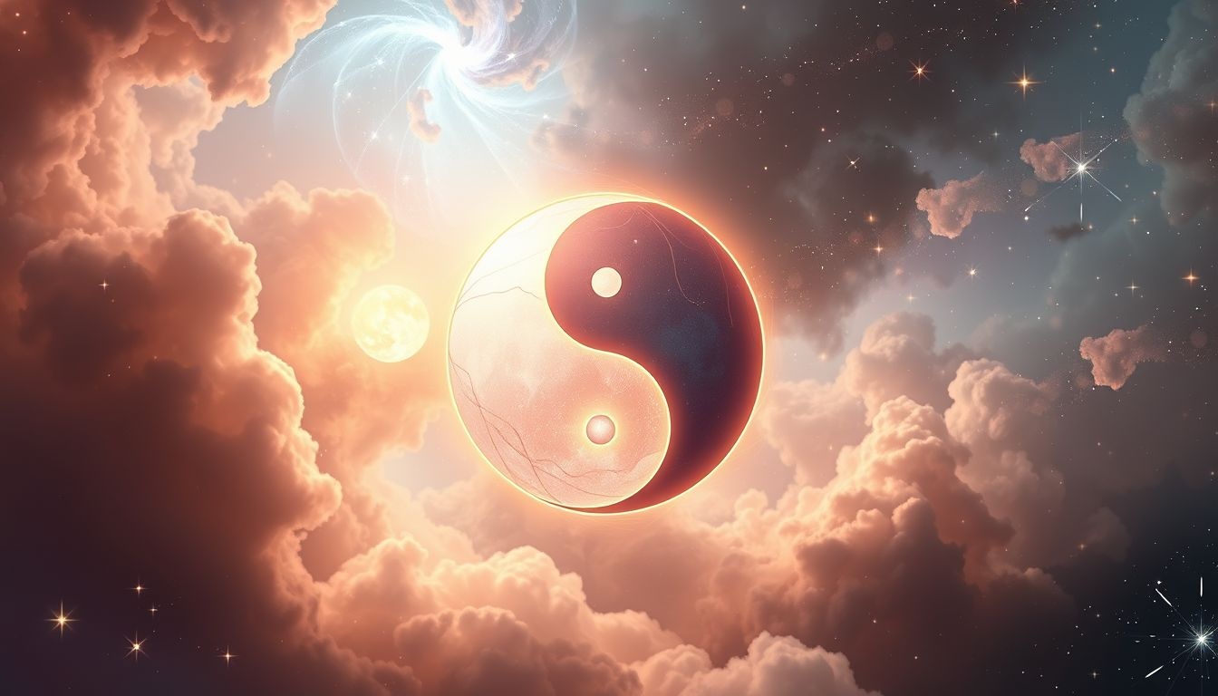 Dromen over yinyang weerspiegelen balans en innerlijke gezondheid.