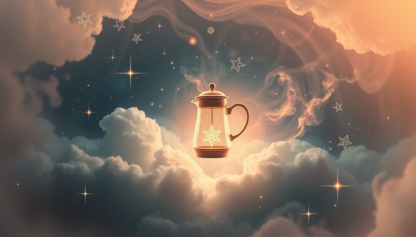 Droom 29 symboliseert nieuwe energie en creatieve inspiratie via koffie.