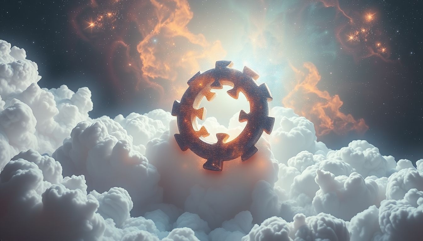De Ouroboros symboliseert eindeloze cyclus als raadselachtige levenspuzzel.