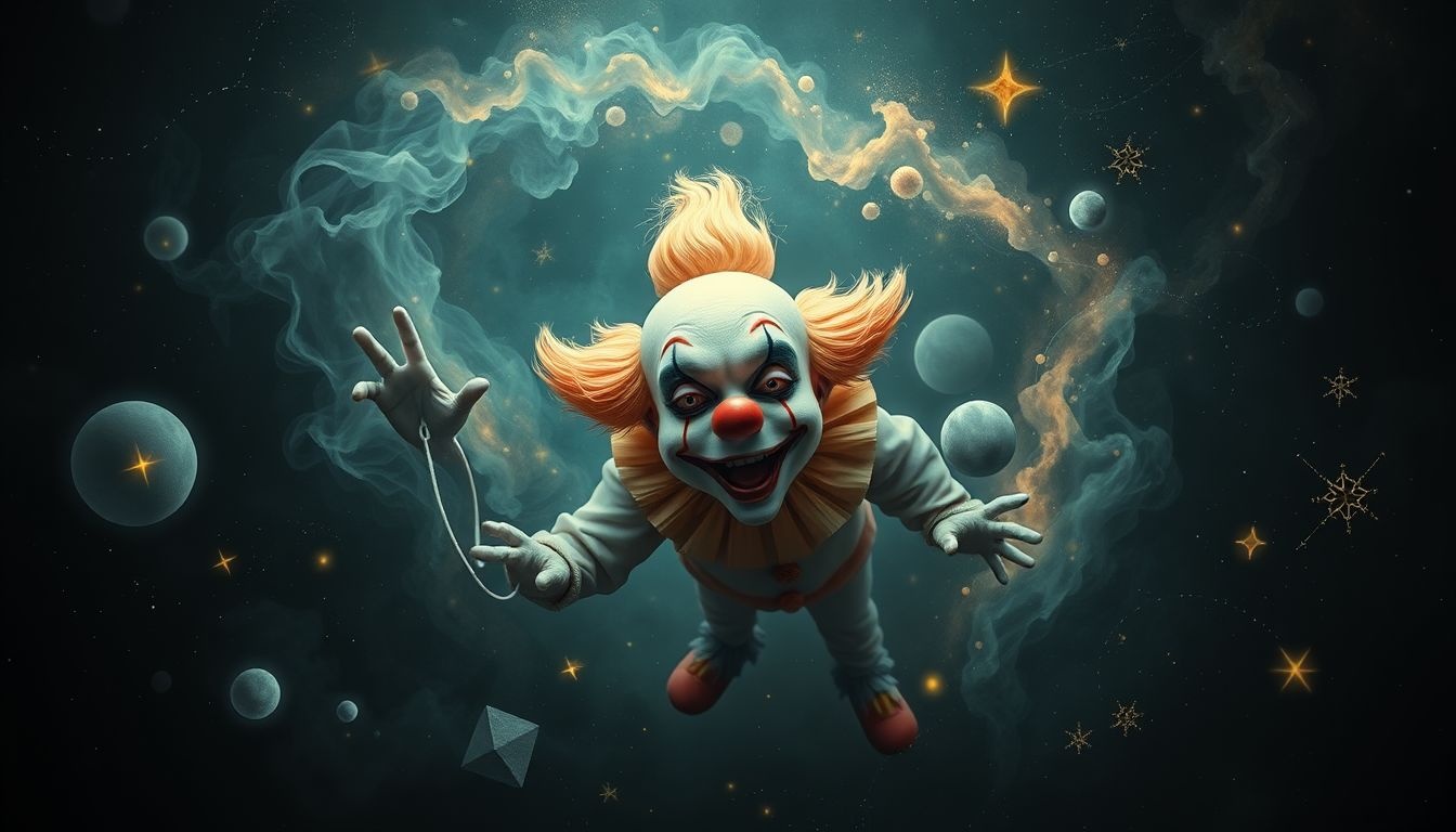 Droom 33 onthult dat een krankzinnige clown verborgen angsten symboliseert.
