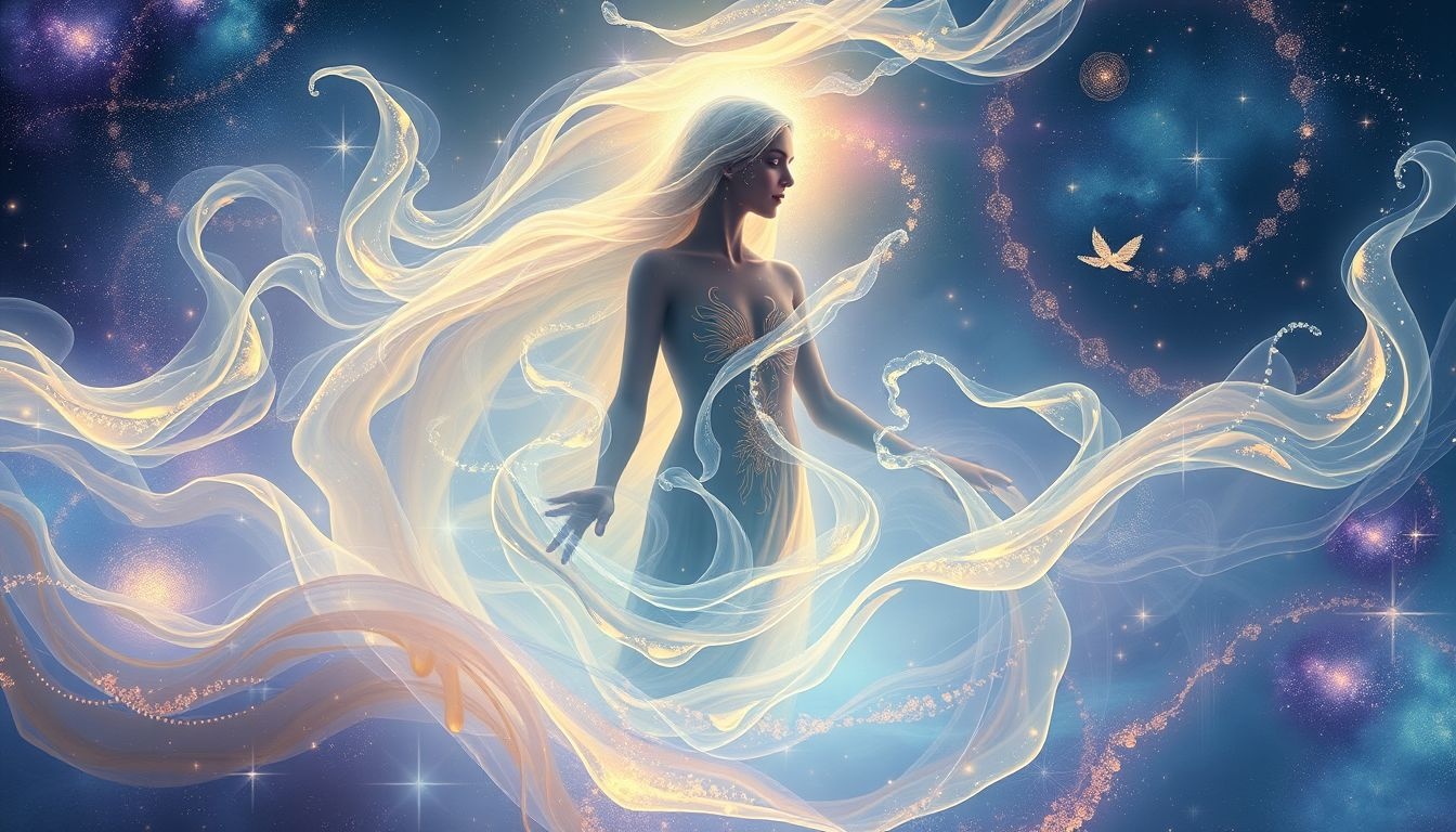Gezalfd worden met onbekende olie symboliseert nieuwe spirituele kracht.