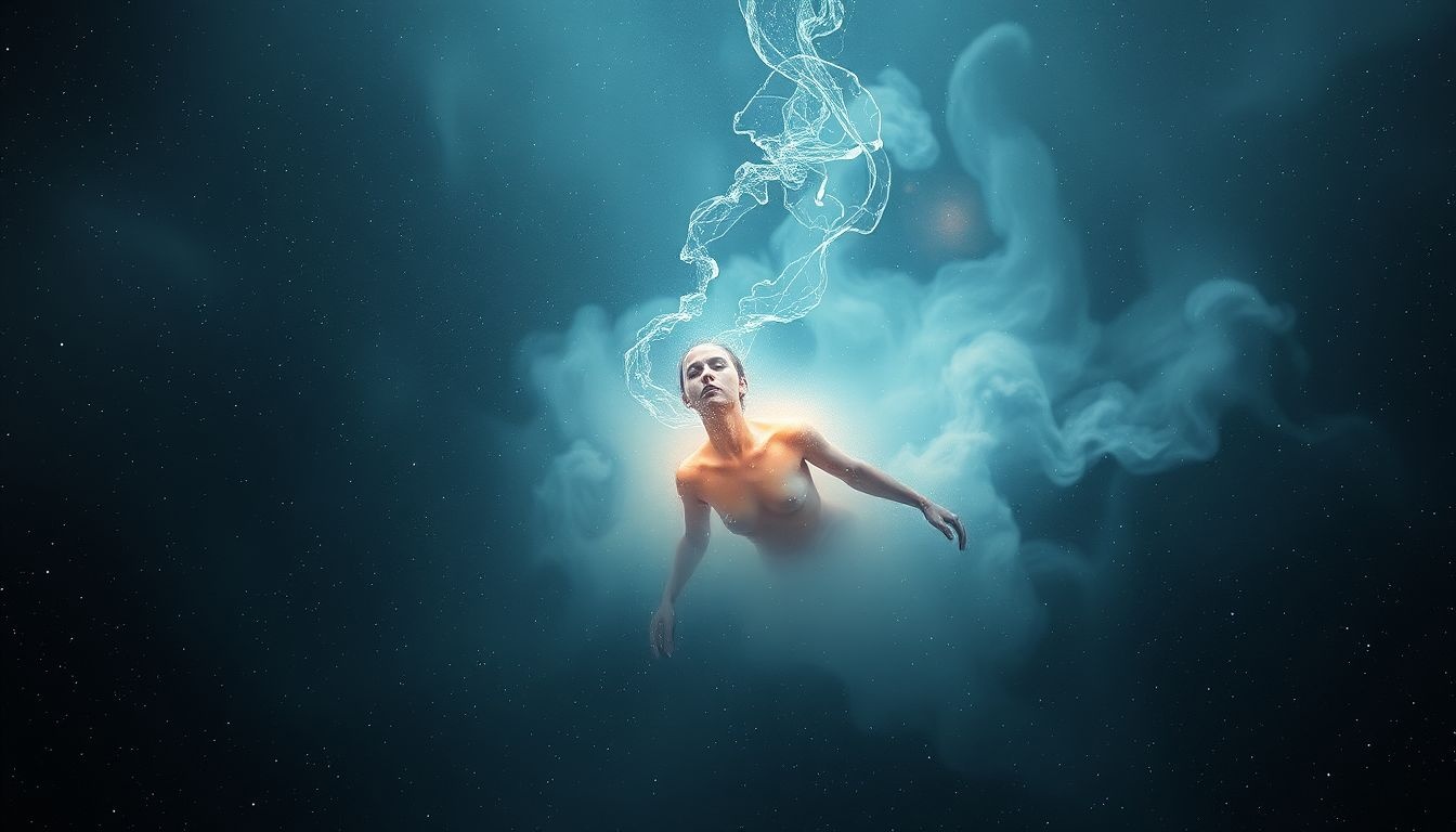 Dromen over doorweekt zijn weerspiegelt vaak innerlijke stress of angst.