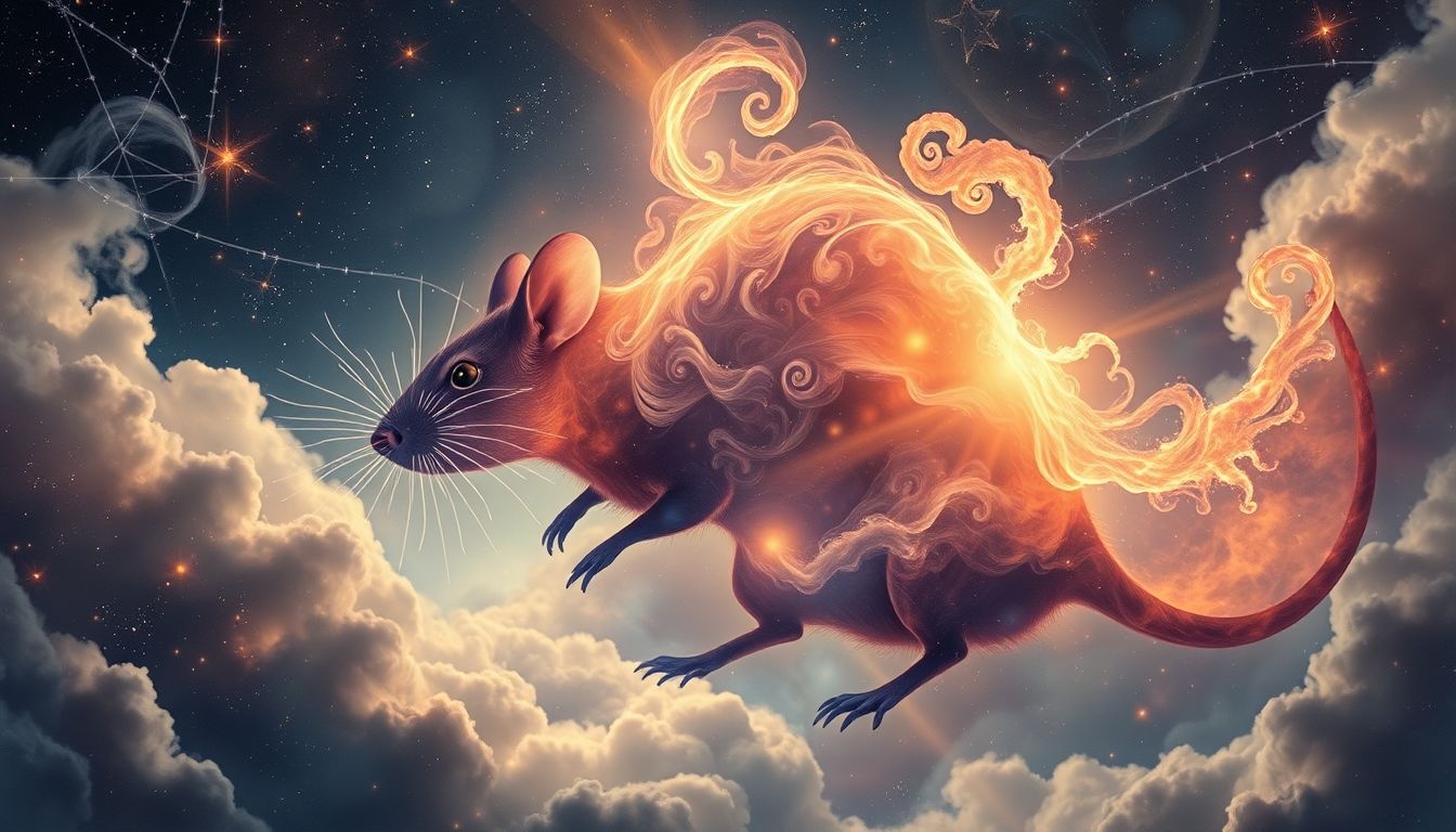 Een grote rat symboliseert vaak verborgen zorgen of bedreigingen.