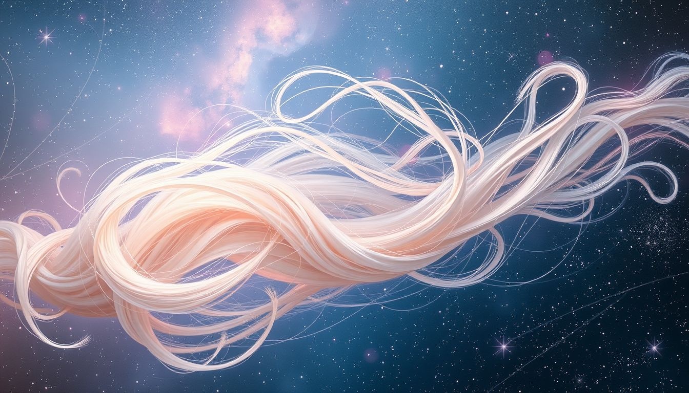 Lichtblond haar verven symboliseert vaak nieuwe frisse beginnen.