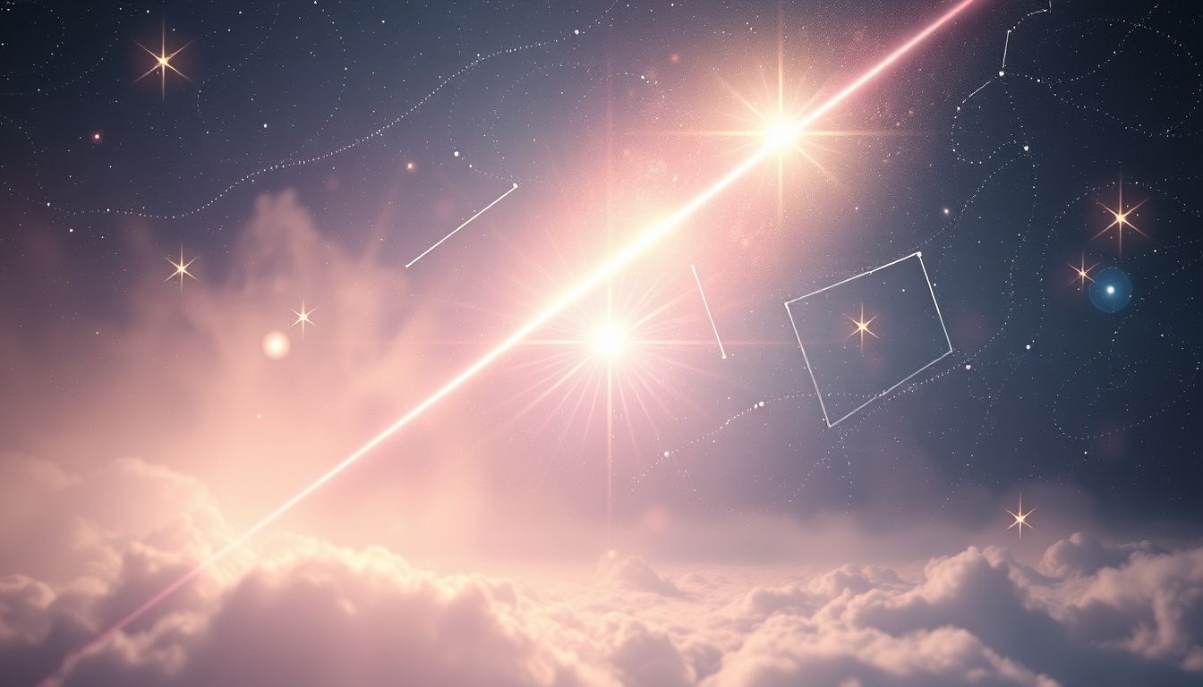 Een laserpunt symboliseert scherpe focus en doelgerichte precisie in dromen.