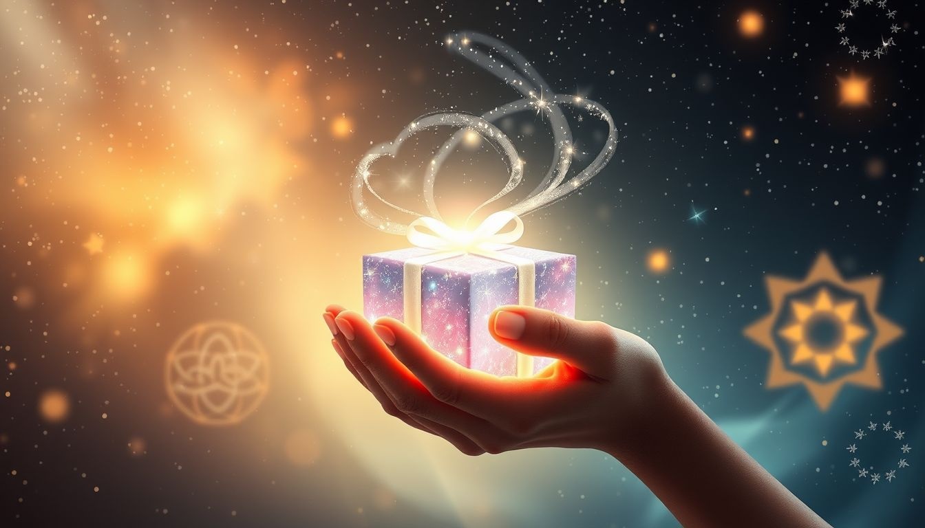 Dromen over medeleven als geschenk symboliseren emotionele steun en waardering.