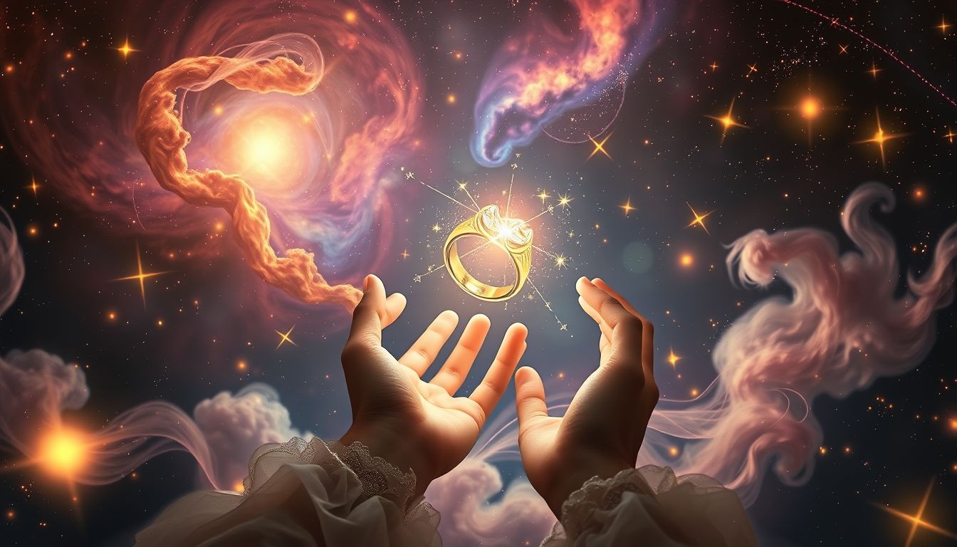 Het stelen van sierringen in dromen symboliseert jaloerse verlangens.