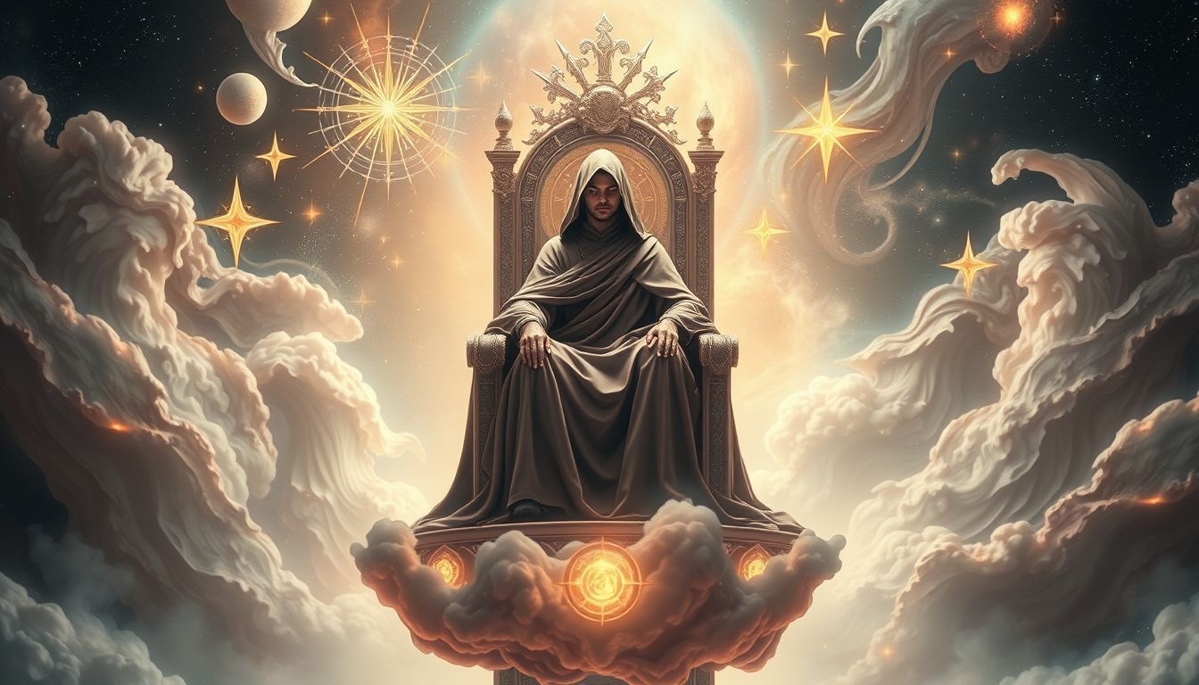Een sjeik als koning symboliseert ultieme macht en gezag.