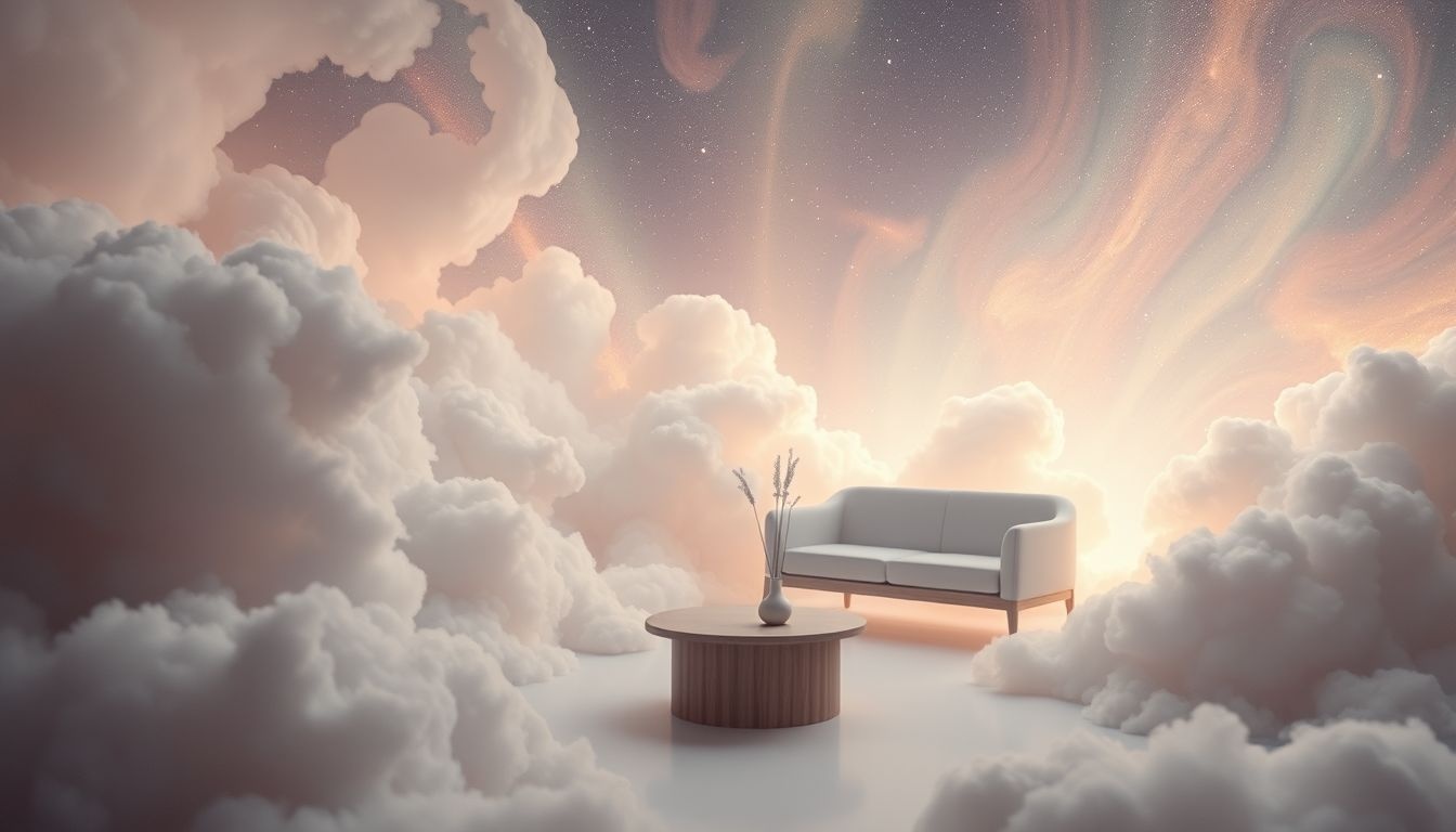 Kleine meubels symboliseren eenvoud en minimalisme in je leven.
