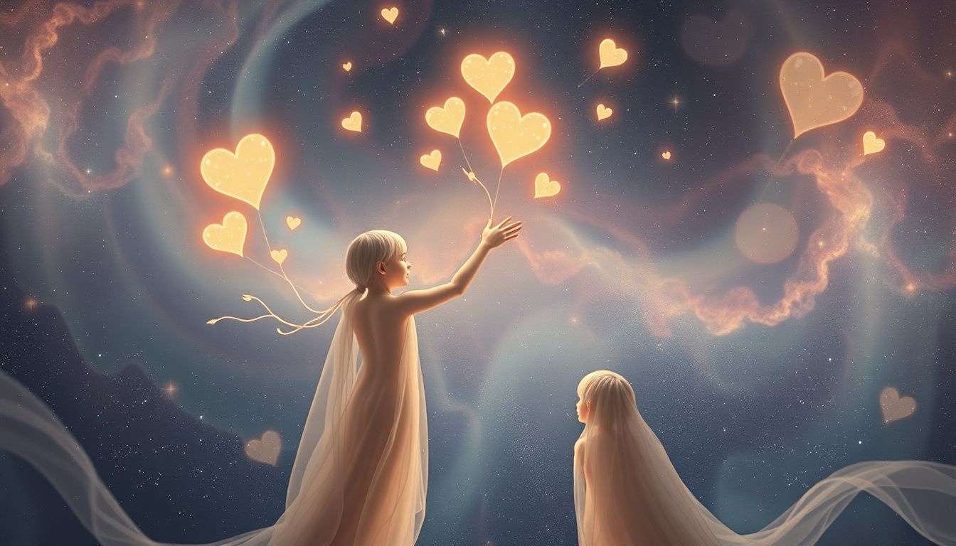 Dromen over je eerste liefde helpen symboliseert emotionele heling en nostalgie.