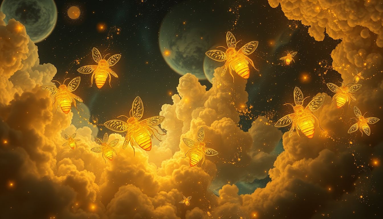 Dromen over bijen symboliseren samenwerking, inzet en onderliggende angst.