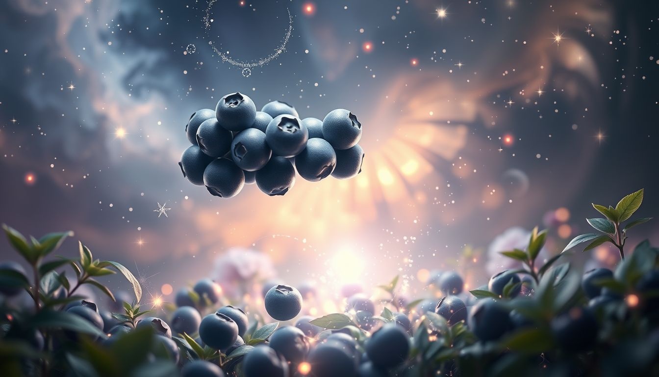 Dromen over bosbessen in een tuin symboliseert groei en succes.