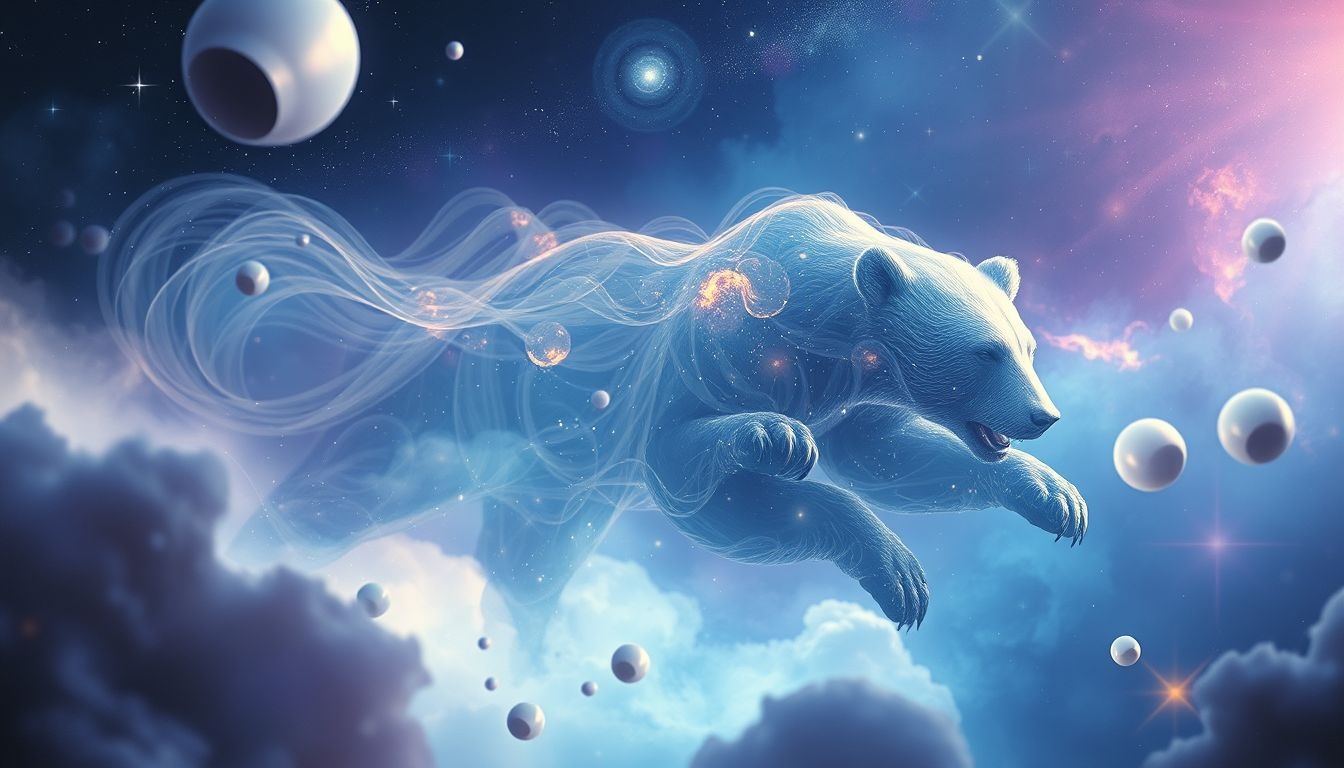 Dromen over een jagende beer symboliseert dreigend gevaar of kracht.