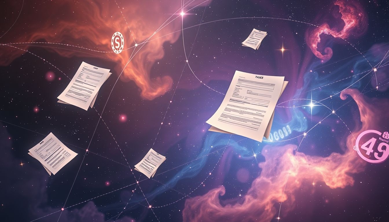 Dromen over belastingaangifte symboliseren vaak stress over financiële verantwoordelijkheid.