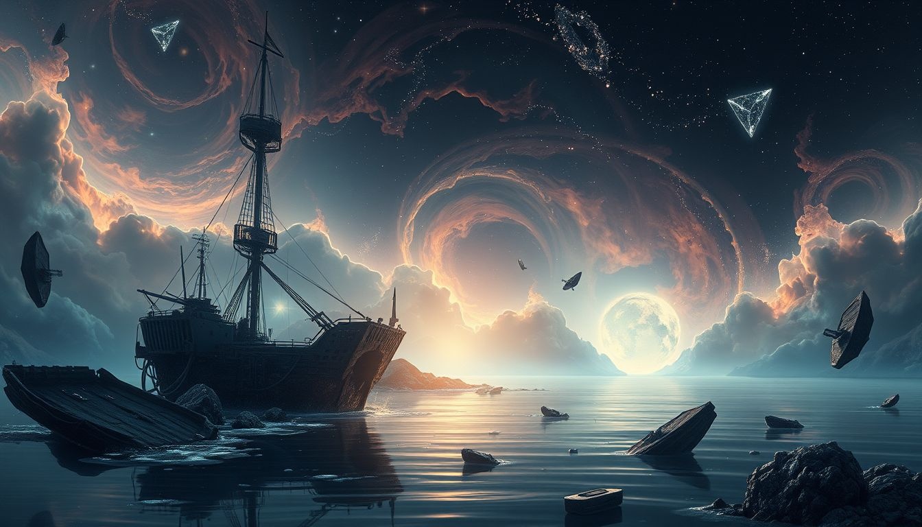 Dromen over een beschadigde haven symboliseren innerlijke onrust en verlies.