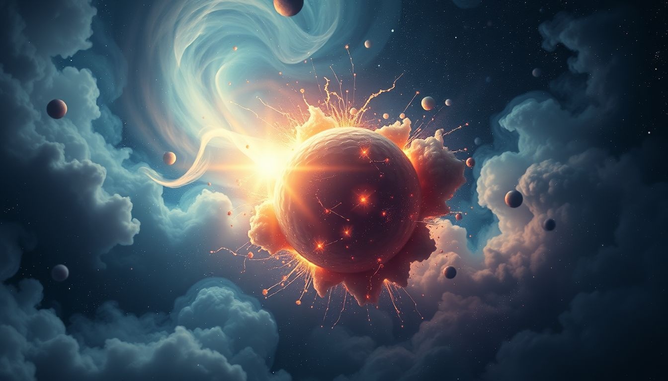 Een ontploffende bom in dromen symboliseert onverwachte conflicten.