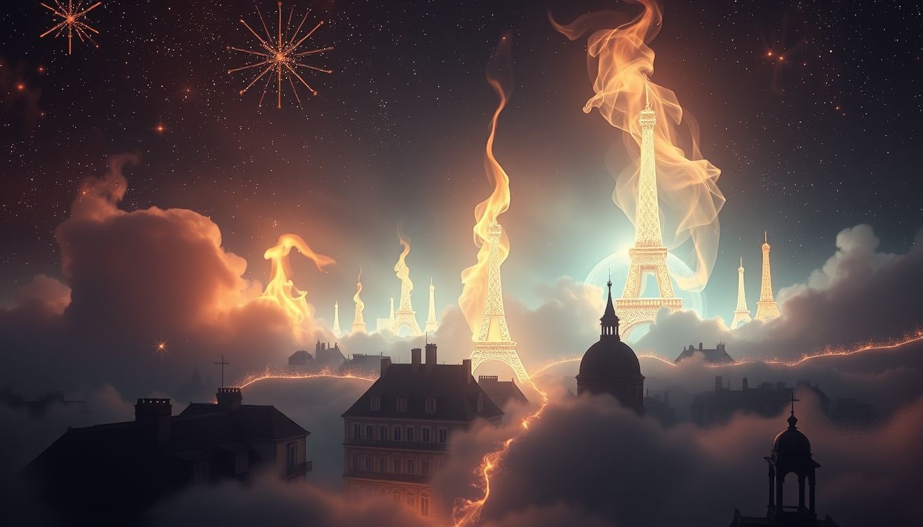 Dromen over brand in Parijs symboliseert innerlijke transformatie en loslaten.