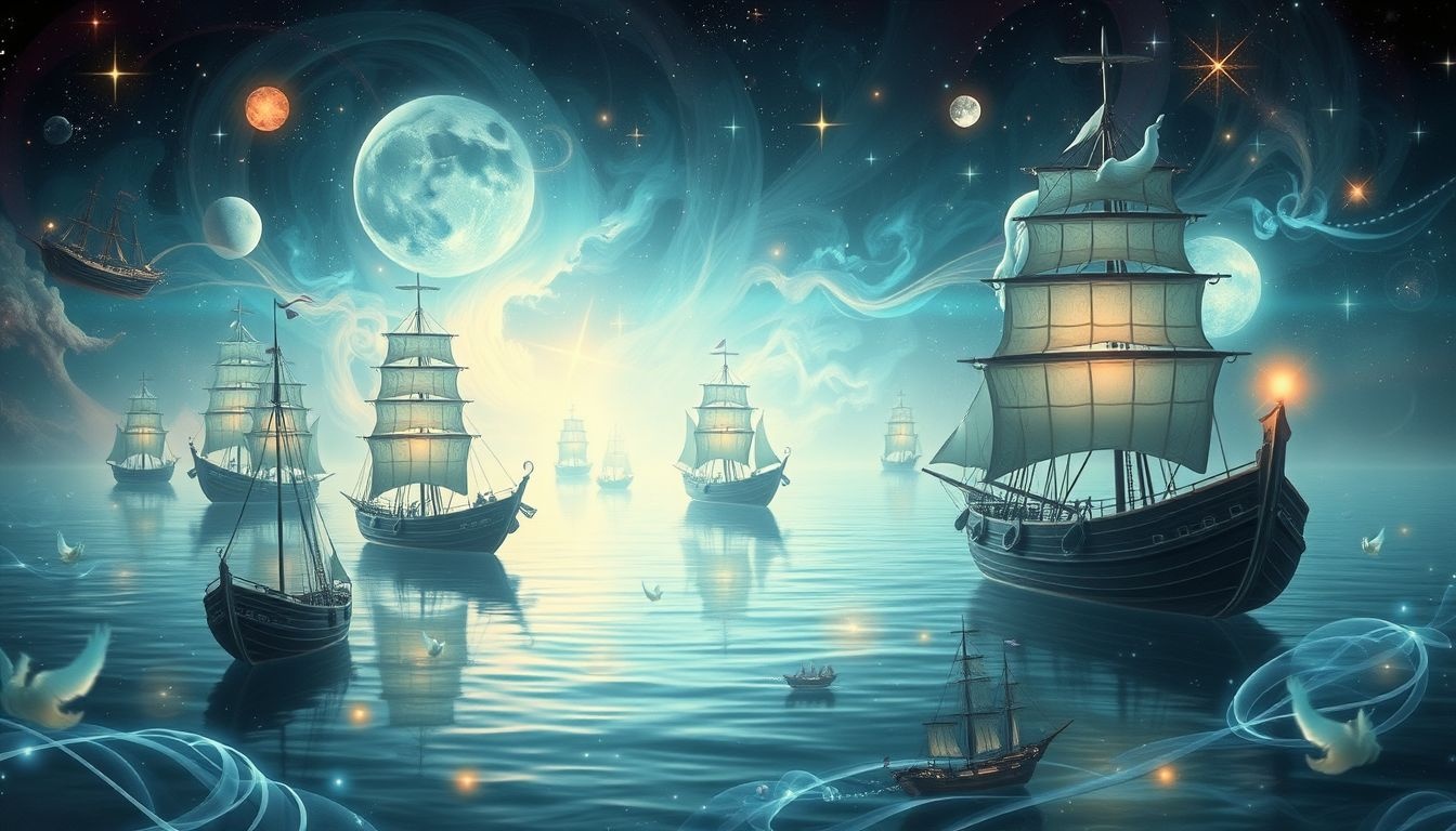 Dromen over havens symboliseren vaak veilige nieuwe levensfasen.