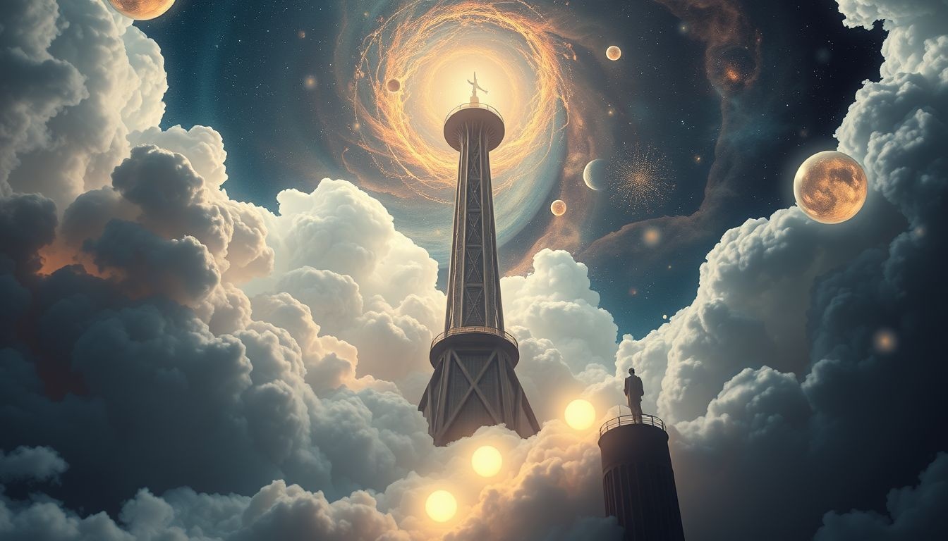 Dromen over hoge uitkijktorens symboliseren vaak helderheid en inzicht.