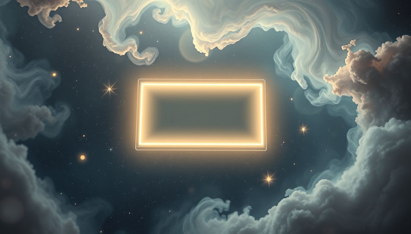 Een lege reclamezuil symboliseert gemiste kansen of onzekerheid.