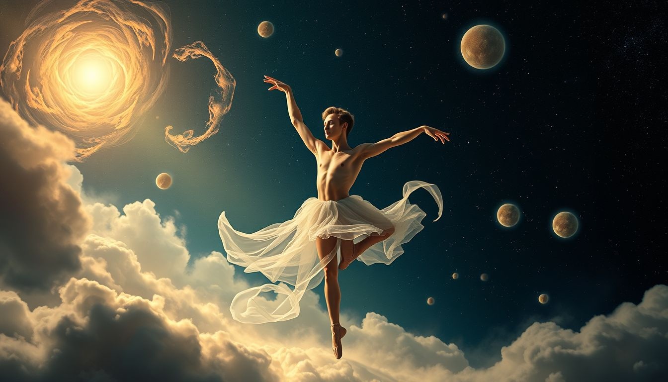 Dromen over mannelijke ballerina's symboliseren balans tussen kracht en kwetsbaarheid.