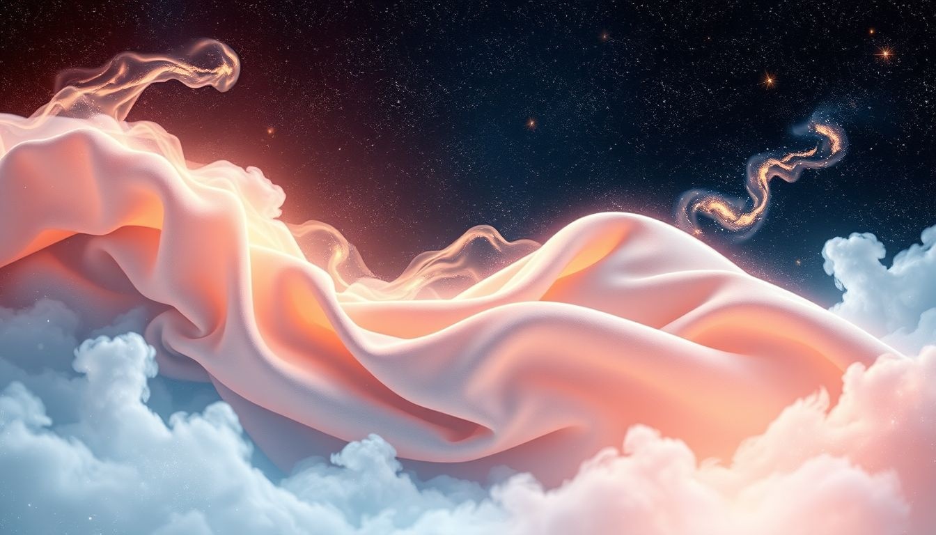 Dromen over nieuwe flanellen dekens symboliseren warmte en geborgenheid.