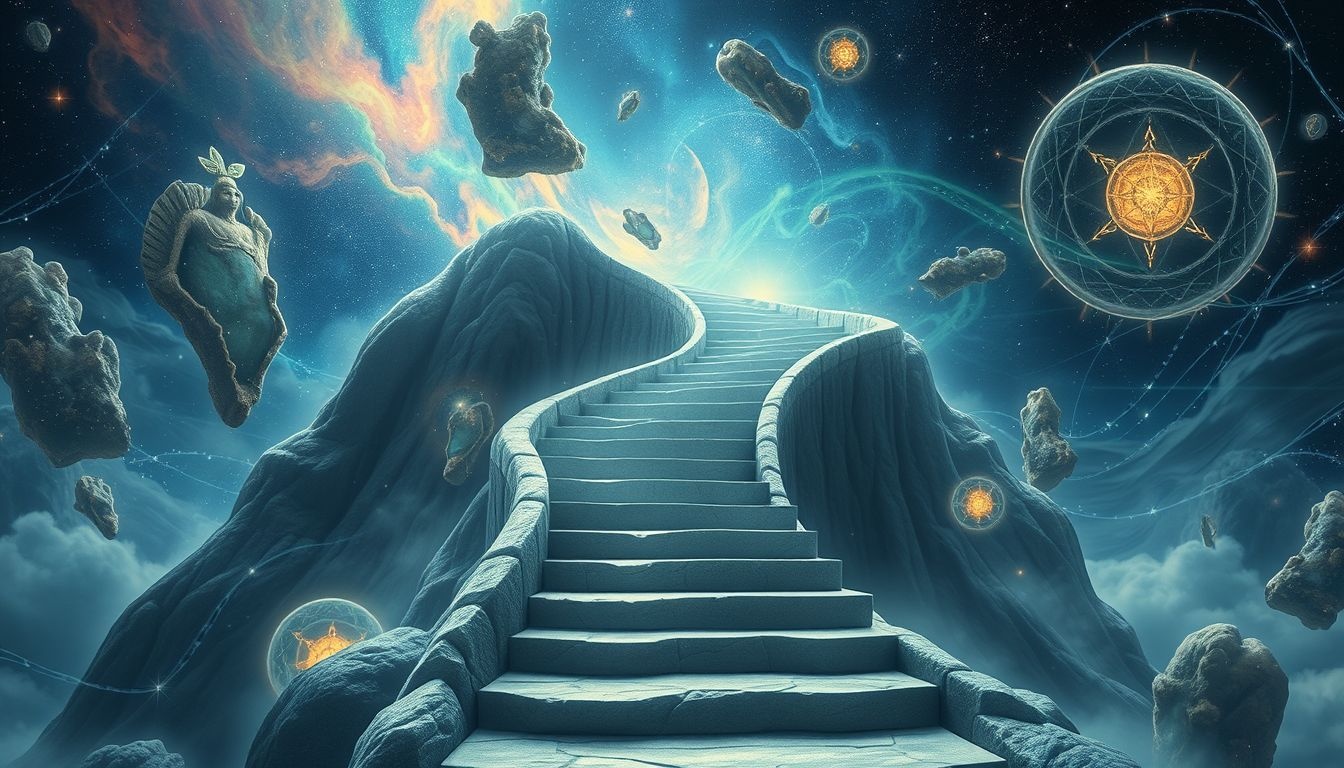 Dromen over stenen trappen symboliseren vaak stabiele levensuitdagingen.