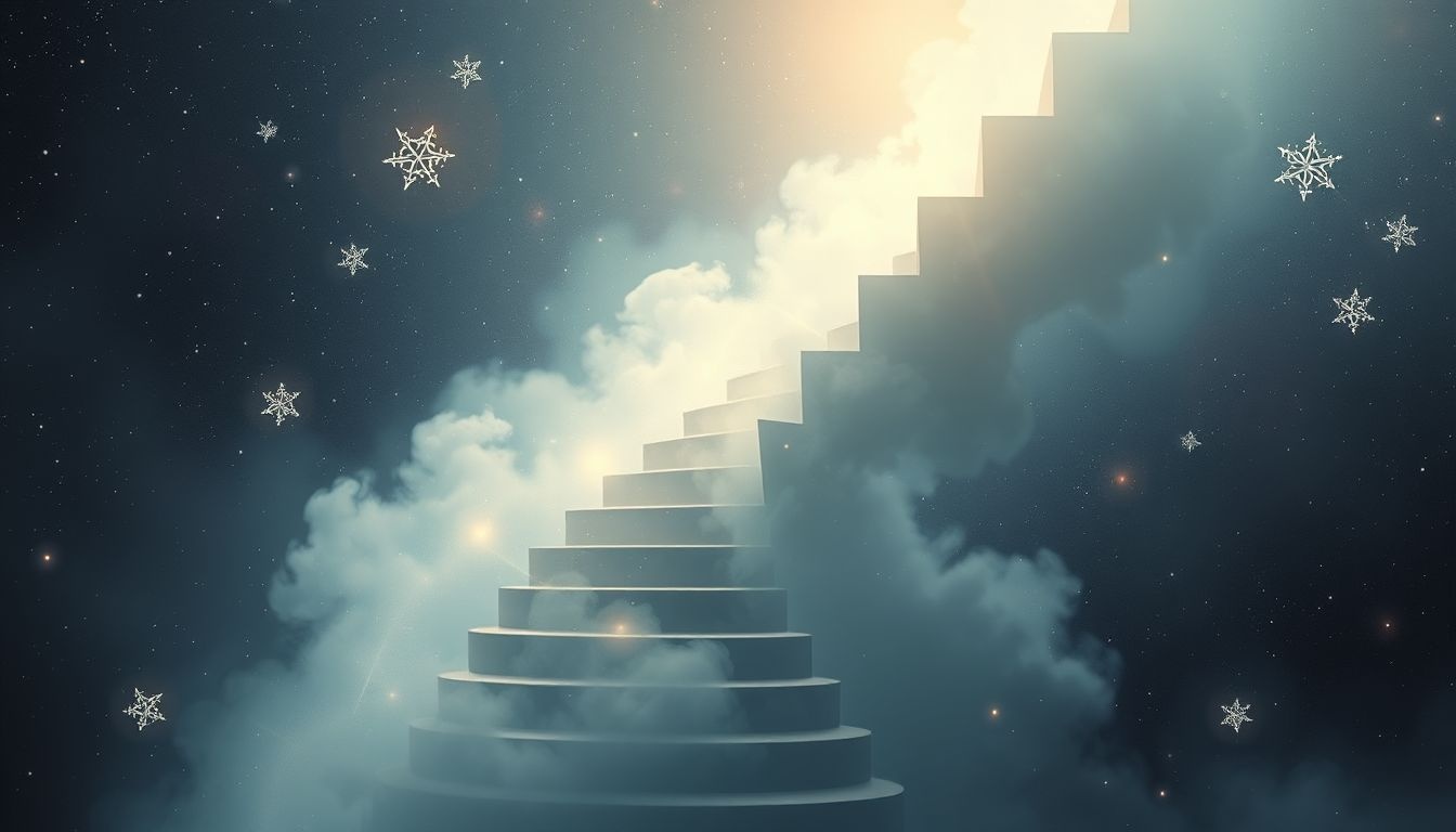 Dromen over verdwijnende trappen symboliseren onzekerheid en verloren kansen.