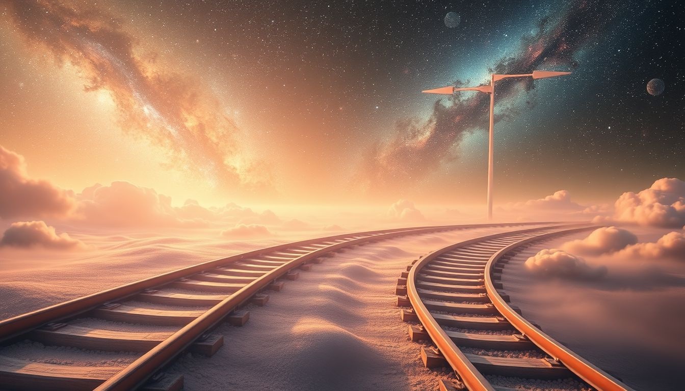 Dromen over een vertraagde trein symboliseert uitstel van belangrijke levenskeuzes.