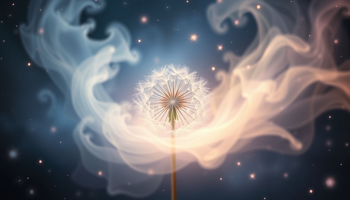 Dromen over witte paardenbloemen symboliseren vaak zuiverheid en hoop.