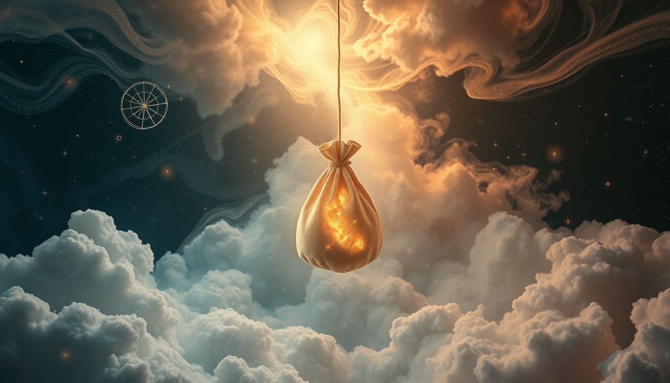 Dromen over een zak met geheimen symboliseert verborgen emoties of zorgen.