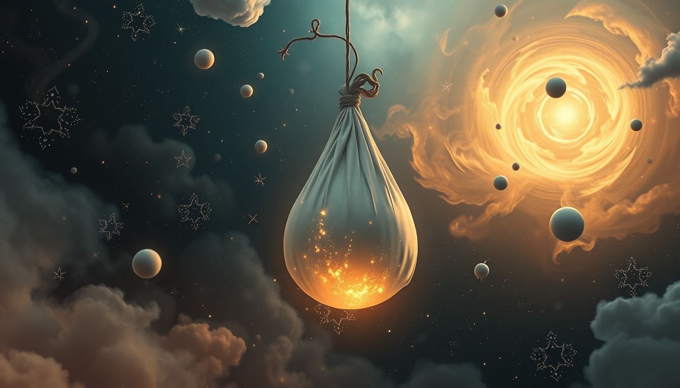 Dromen over zware zakken symboliseren vaak emotionele lasten en zorgen.