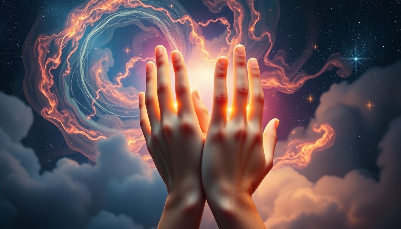 Dromen over handen die ogen bedekken symboliseren vaak angst of ontwijking.