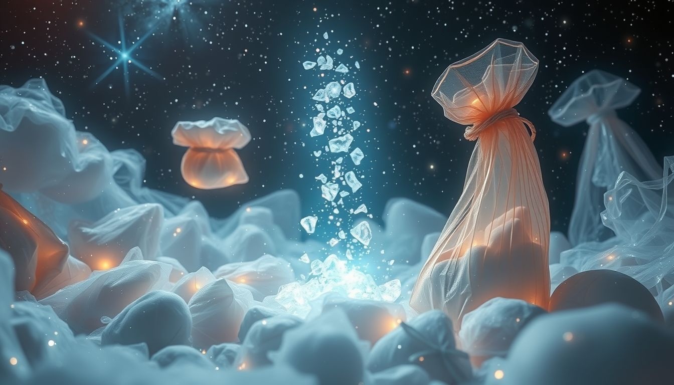 Dromen over lege zakken symboliseren vaak gemiste kansen of verlies.