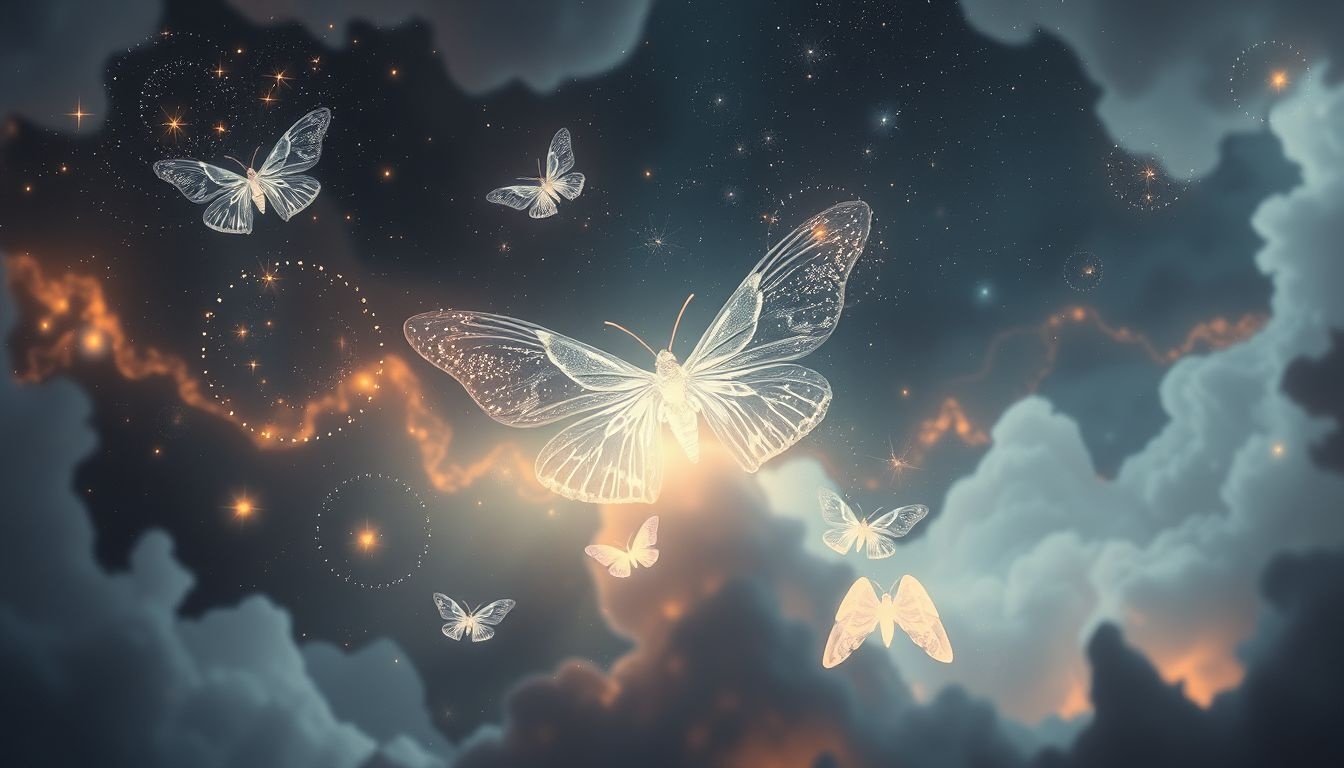 Dromen over motten symboliseren vaak onopgemerkte energieverlies en zorg.