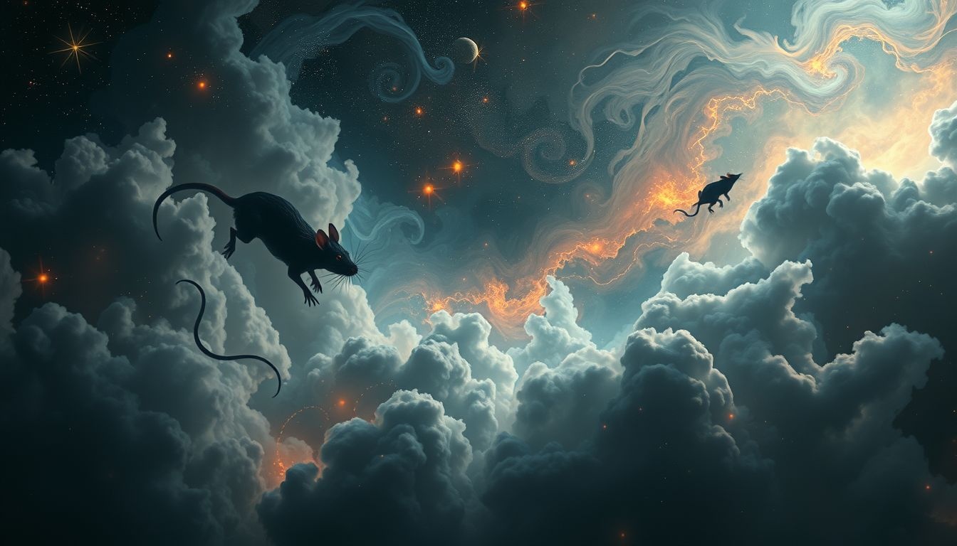 Dromen over ratten symboliseren vaak verborgen verraad en angst.