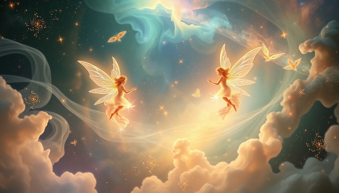 Dromen over feeën symboliseren vaak hoop en verborgen magie.