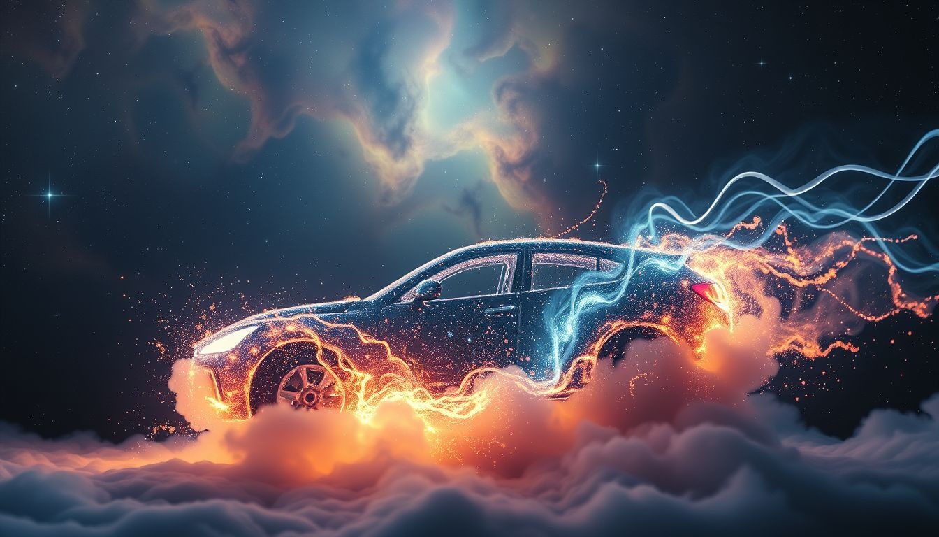 Dromen over zelf autorijden tijdens een ongeluk weerspiegelt controleverlies.