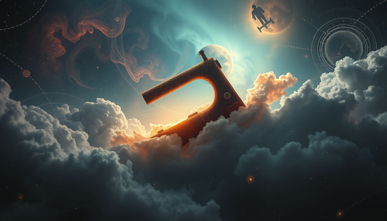 Een roestig strijkijzer symboliseert ongebruikte kansen en verouderde gewoonten.