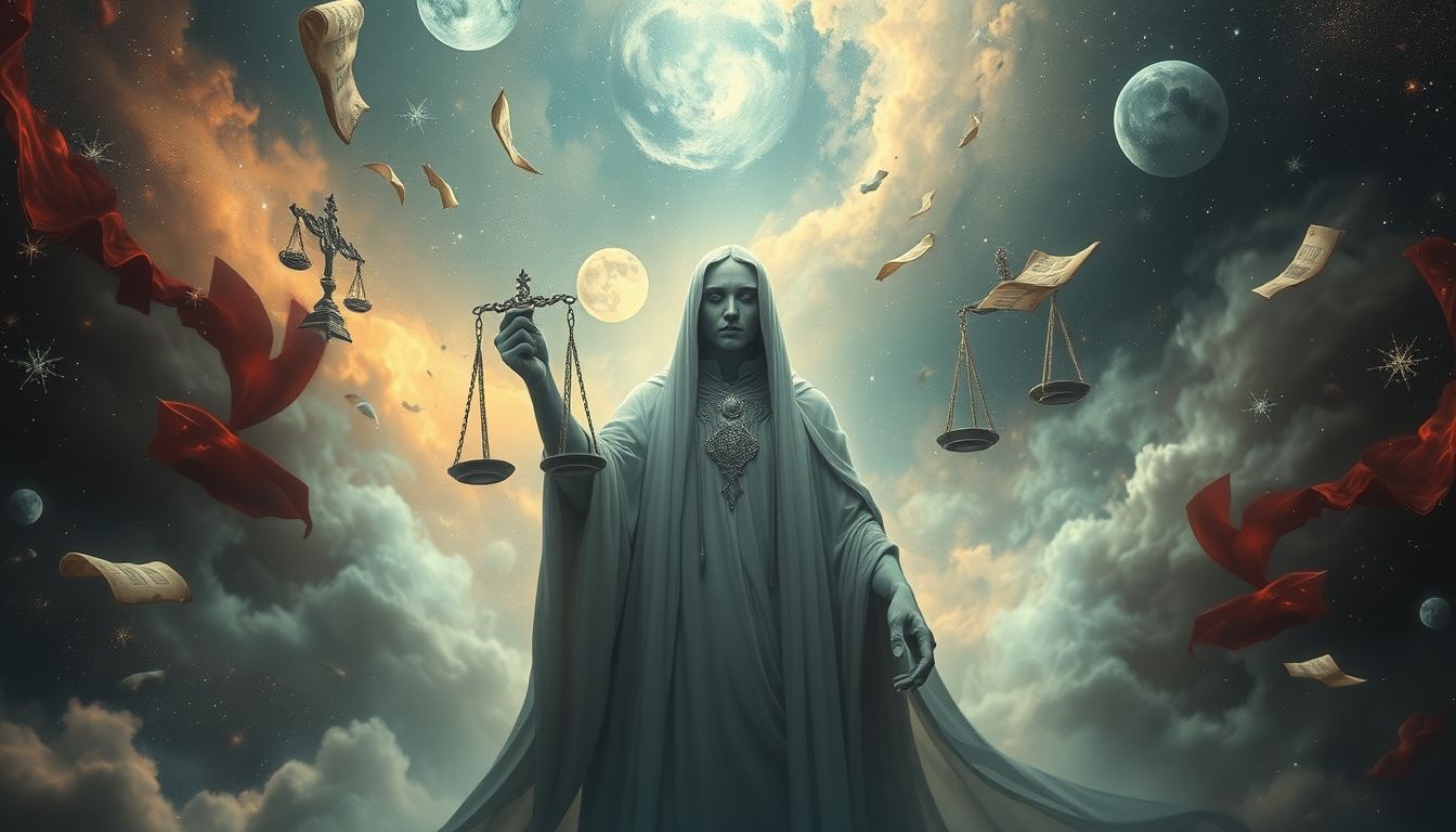 Een rabbi die veroordeelt symboliseert innerlijke schuld en zelfreflectie.