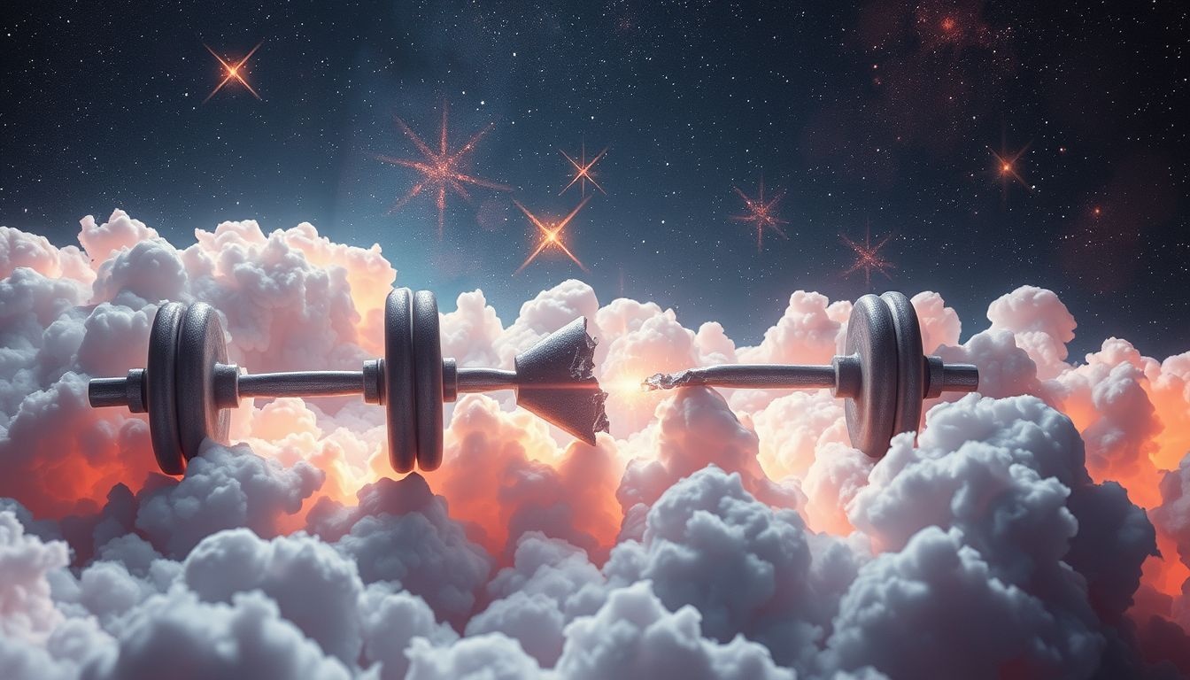 Droom 11 symboliseert moeite met uitdaging door beperkte hulpmiddelen.