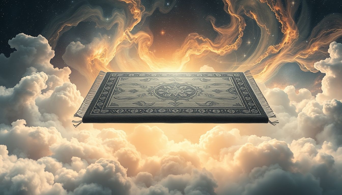 Een mat in de woonkamer symboliseert welkom en geborgenheid thuis.