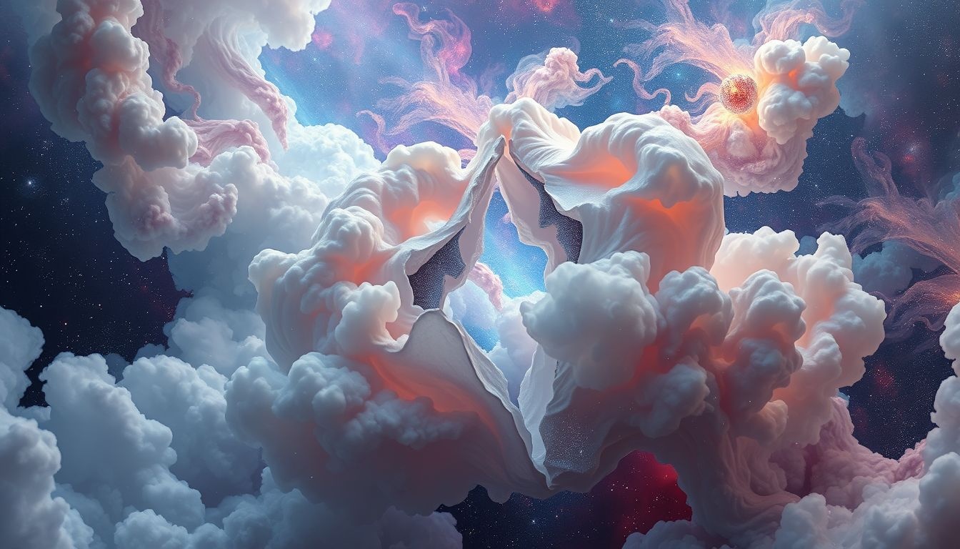 Het geluid van vlees dat scheurt symboliseert innerlijke conflicten en verandering.