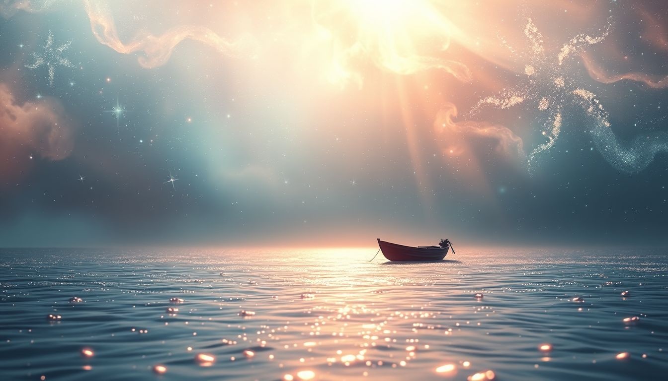 Dromen van een boot symboliseert vaak persoonlijke groei en emoties.