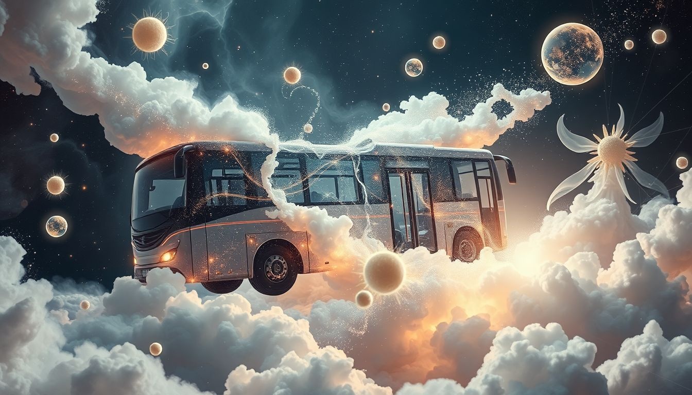 Droom over busongeluk symboliseert angst voor verlies van controle.