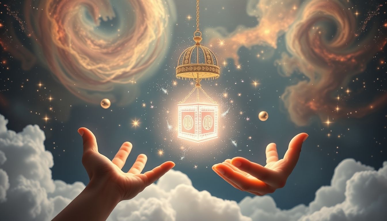 Een paternoster als geschenk symboliseert onverwachte spirituele groei.